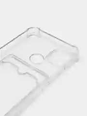 Молочный чехол Realme C21Y Realme C25Y Реалми С21у С25у с карманом для карт, прозрачный