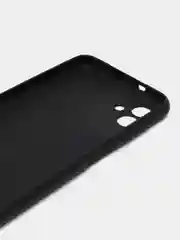 Черный чехол для Samsung Galaxy A04 4G / Самсунг Галакси А04 прозрачный и черный
