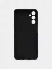 Черный чехол Samsung Galaxy A14 (Самсунг Галакси А14), прозрачный, силиконовый