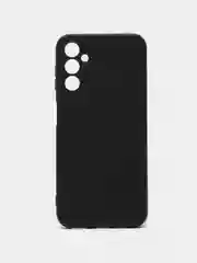 Черный чехол Samsung Galaxy A14 (Самсунг Галакси А14), прозрачный, силиконовый