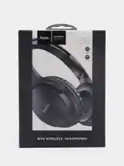 Черный беспроводные наушники HOCO W40 TF, с микрофоном, AUX, BT