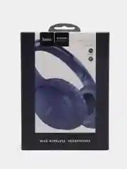 Синий беспроводные наушники HOCO W40 TF, с микрофоном, AUX, BT