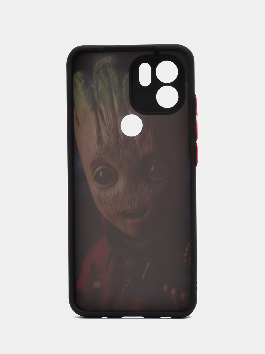 Терракотовый чехол с рисунком на Xiaomi Redmi A1+, Xiaomi Redmi A2+ и Poco C51 (Сяоми Редми А1+/A2+)