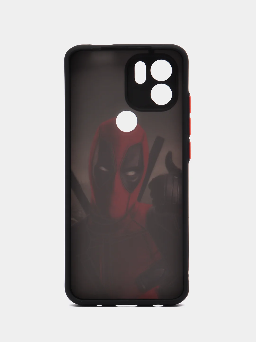 Тёмно-серый чехол с рисунком на Xiaomi Redmi A1+, Xiaomi Redmi A2+ и Poco C51 (Сяоми Редми А1+/A2+)