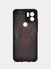 Тёмно-серый чехол с рисунком на Xiaomi Redmi A1+, Xiaomi Redmi A2+ и Poco C51 (Сяоми Редми А1+/A2+)