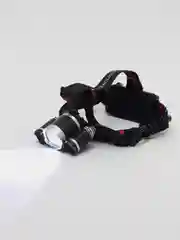 Фонарь налобный, аккумуляторный, 4 режима