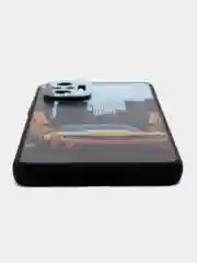 Золотой чехол с рисунком на Xiaomi Redmi Note 10 Pro (Сяоми Редми Нот 10 Про)