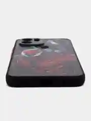 Багровый чехол с рисунком на Xiaomi Redmi A1+, Xiaomi Redmi A2+ и Poco C51 (Сяоми Редми А1+/A2+)