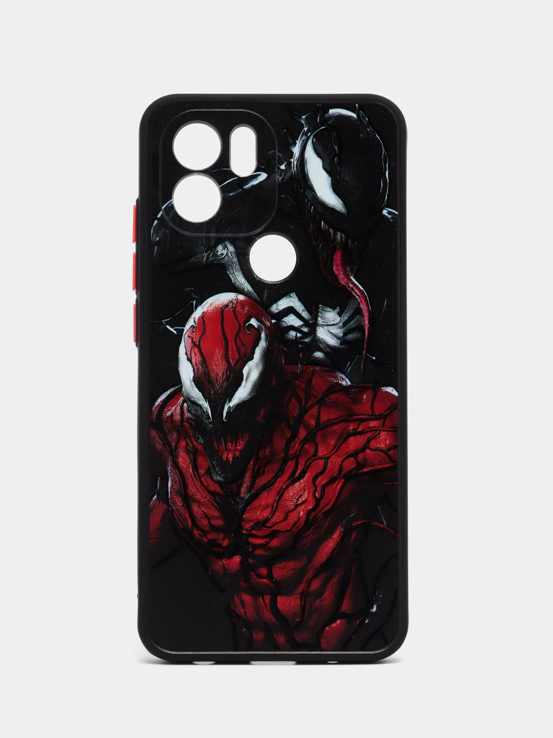 Багровый чехол с рисунком на Xiaomi Redmi A1+, Xiaomi Redmi A2+ и Poco C51 (Сяоми Редми А1+/A2+)