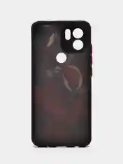 Багровый чехол с рисунком на Xiaomi Redmi A1+, Xiaomi Redmi A2+ и Poco C51 (Сяоми Редми А1+/A2+)