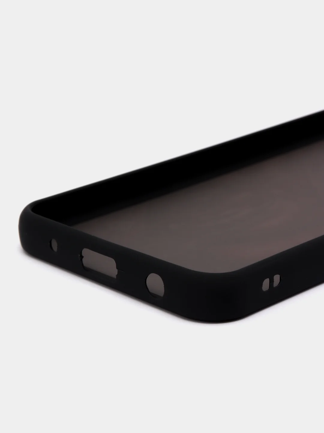 Серый меланж чехол с рисунком на Xiaomi Redmi A1+, Xiaomi Redmi A2+ и Poco C51 (Сяоми Редми А1+/A2+)