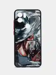 Серый меланж чехол с рисунком на Xiaomi Redmi A1+, Xiaomi Redmi A2+ и Poco C51 (Сяоми Редми А1+/A2+)