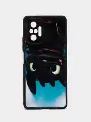 Угольный чехол с рисунком на Xiaomi Redmi Note 10 Pro (Сяоми Редми Нот 10 Про)