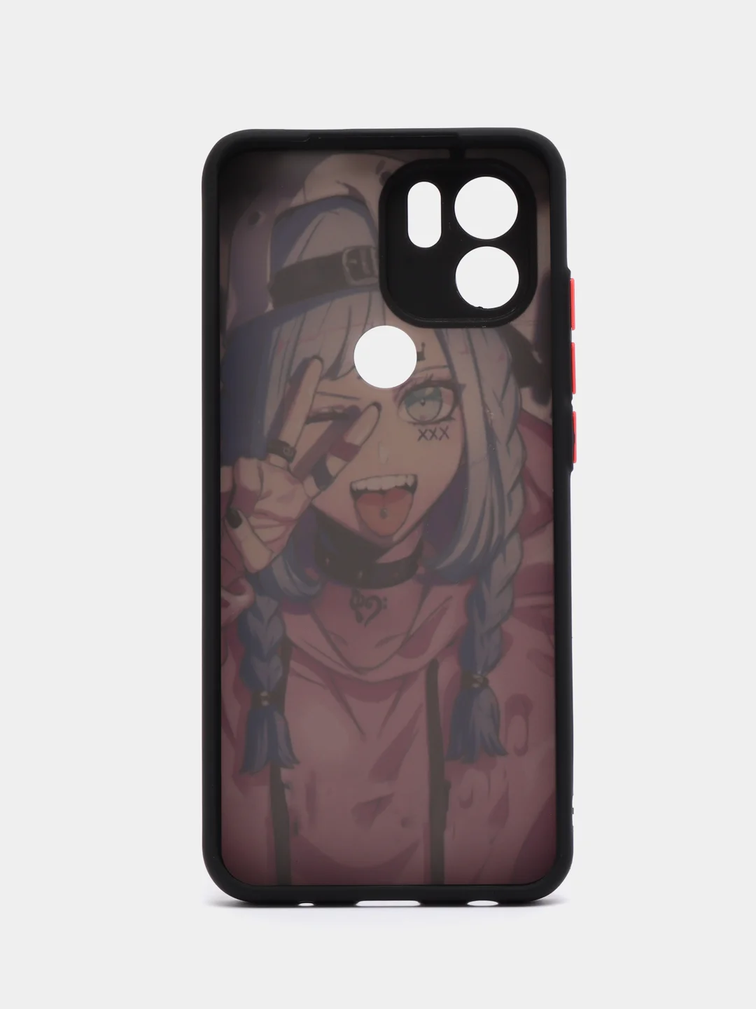 Сиреневый чехол с рисунком на Xiaomi Redmi A1+, Xiaomi Redmi A2+ и Poco C51 (Сяоми Редми А1+/A2+)