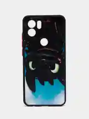Угольный чехол с рисунком на Xiaomi Redmi A1+, Xiaomi Redmi A2+ и Poco C51 (Сяоми Редми А1+/A2+)