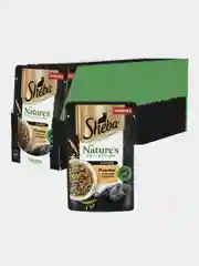 Влажный корм для кошек Sheba Natures Collection, с индейкой и морковью, 28 штук по 75 г