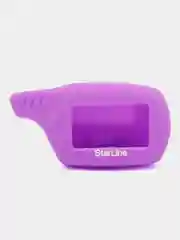 Фиолетовый чехол для брелка сигнализации StarLine A61, A91, B6, B9 силикон