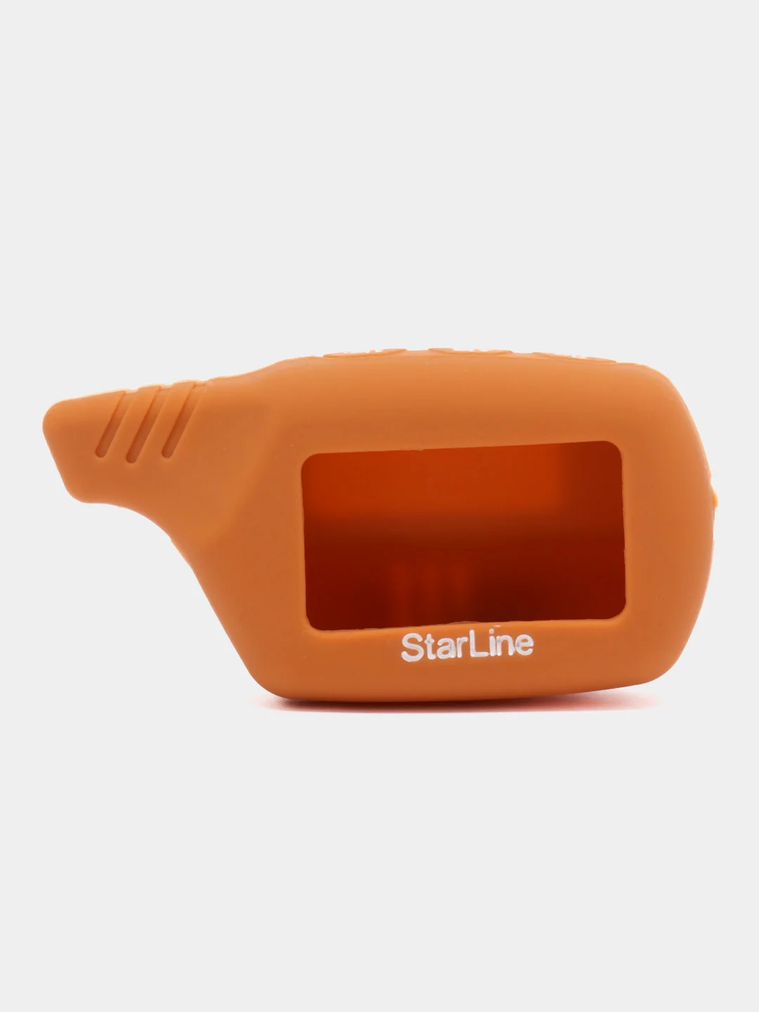 Коричневый чехол для брелка сигнализации StarLine A61, A91, B6, B9 силикон