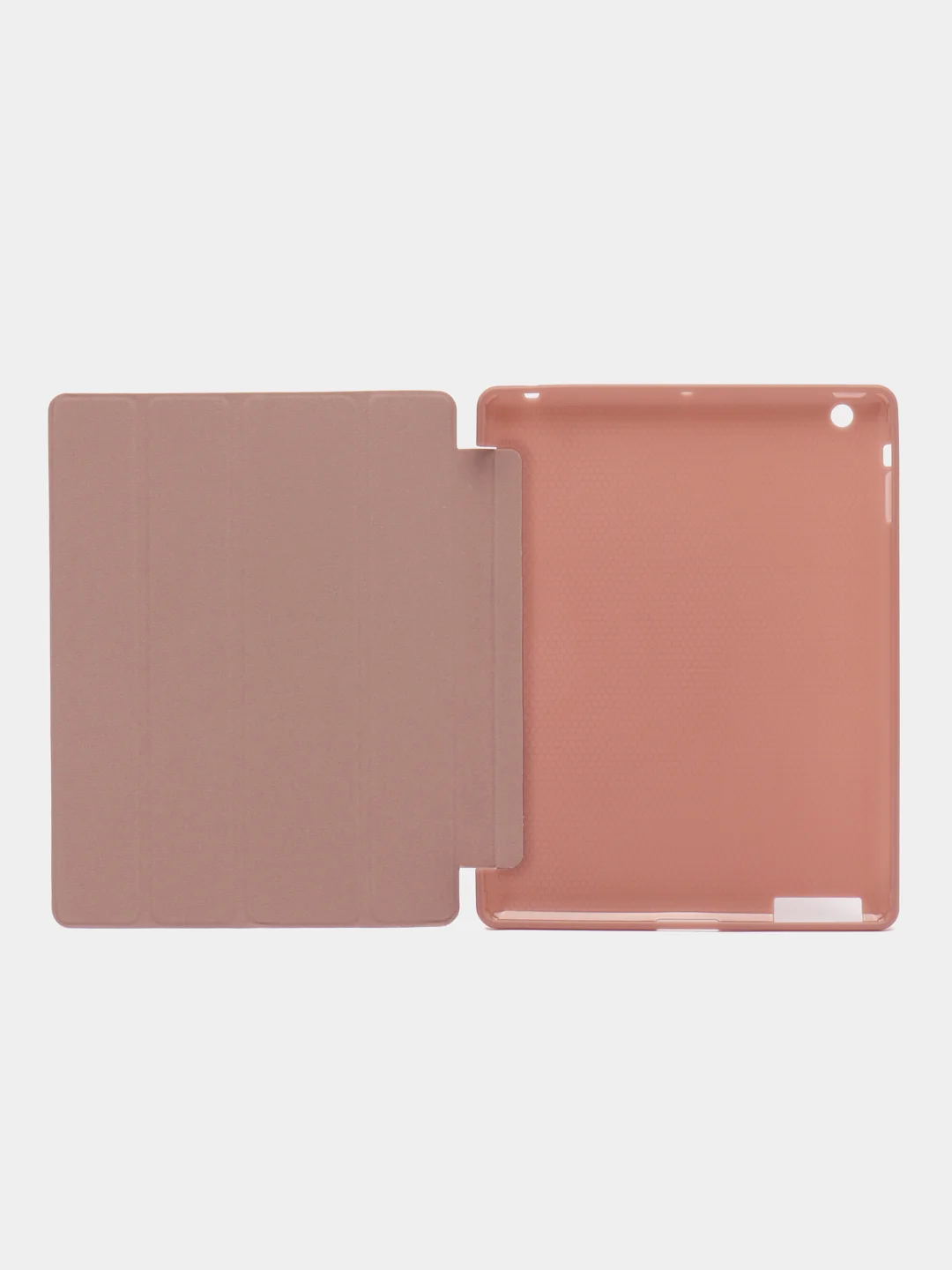 Розовый чехол-книжка для iPad 2, 3, 4 микрофибра 9,7 дюйма