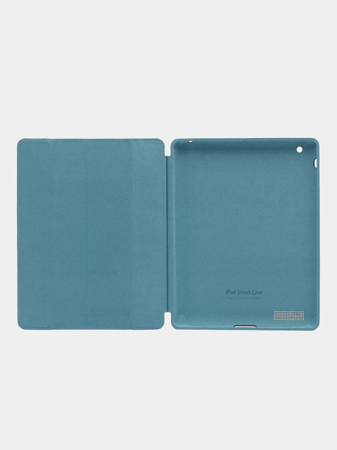 Бирюзовый чехол-книжка для iPad 2, 3, 4 микрофибра 9,7 дюйма