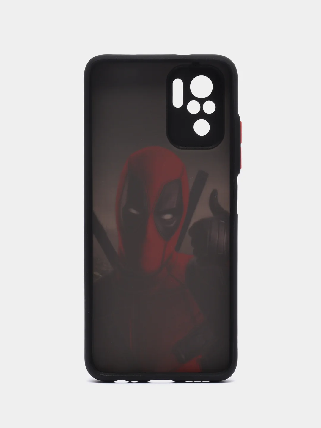 Тёмно-серый чехол с рисунком на Poco M5s, Xiaomi Redmi Note 10 и Note 10S (Поко М5с и Редми Нот 10)