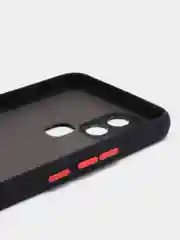 Багровый чехол с рисунком на Infinix Smart 6 и Smart 6 HD (Инфиникс Смарт 6 и Смарт 6 HD)