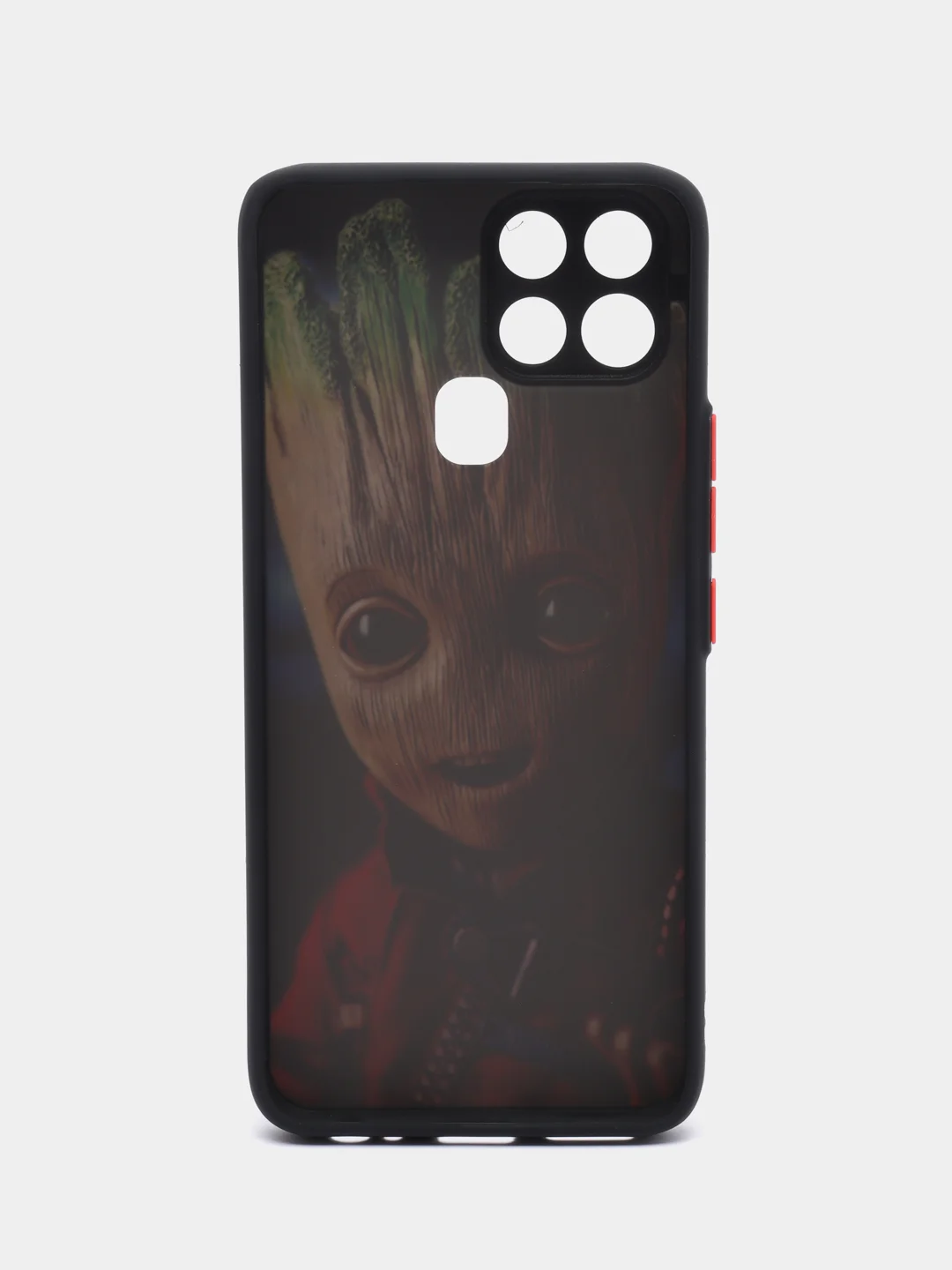 Терракотовый чехол с рисунком на Infinix Smart 6 и Smart 6 HD (Инфиникс Смарт 6 и Смарт 6 HD)