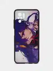 Фиолетовый чехол с рисунком на Poco M5s, Xiaomi Redmi Note 10 и Note 10S (Поко М5с и Редми Нот 10)