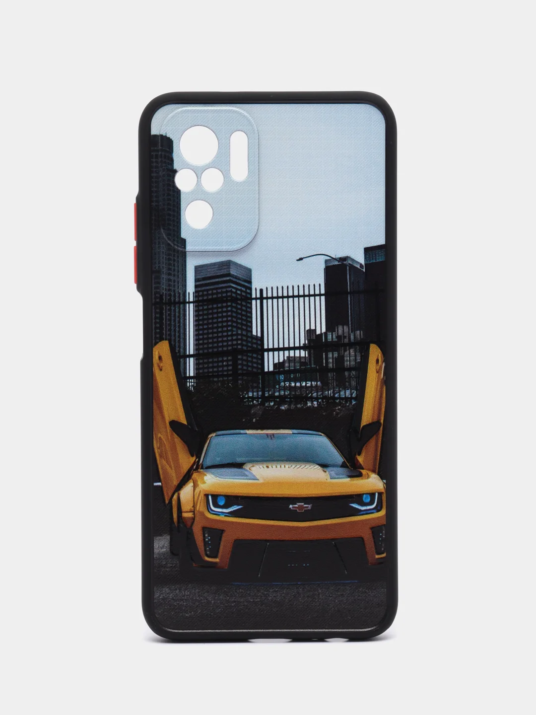 Золотой чехол с рисунком на Poco M5s, Xiaomi Redmi Note 10 и Note 10S (Поко М5с и Редми Нот 10)