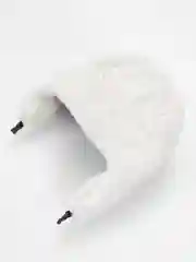 Белый шапка ушанка унисекс