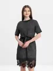 Черный платье женское "Tiffan", ночь