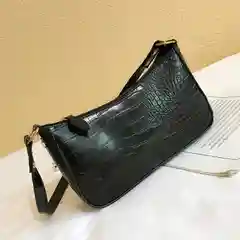 Багровый женская сумка через плечо, женская сумка-багет