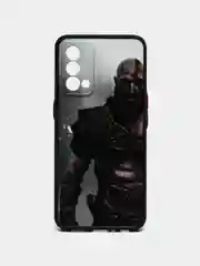 Светло-коричневый чехол с рисунком на Realme GT Master Edition (Реалми ГТ Мастер Эдишн)