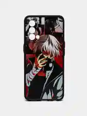 Коралловый чехол с рисунком на Realme GT Master Edition (Реалми ГТ Мастер Эдишн)