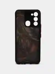 Серый меланж чехол с рисунком на Tecno Spark 8C и Tecno Go 2022 (Текно Спарк 8С и Текно Го 2022)