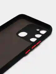 Серый меланж чехол с рисунком на Tecno Spark 8C и Tecno Go 2022 (Текно Спарк 8С и Текно Го 2022)