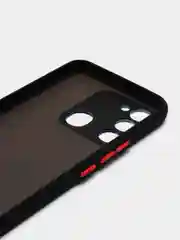 Фиолетовый чехол с рисунком на Tecno Spark 8C и Tecno Go 2022 (Текно Спарк 8С и Текно Го 2022)