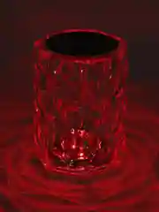 Настольная RGB лампа в виде лепестков, сенсорное управление, 13 см