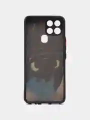 Угольный чехол с рисунком на Infinix Smart 6 и Smart 6 HD (Инфиникс Смарт 6 и Смарт 6 HD)