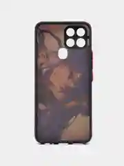 Фиолетовый чехол с рисунком на Infinix Smart 6 и Smart 6 HD (Инфиникс Смарт 6 и Смарт 6 HD)