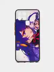 Фиолетовый чехол с рисунком на Infinix Smart 6 и Smart 6 HD (Инфиникс Смарт 6 и Смарт 6 HD)