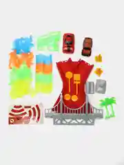 Трек гибкий Hot Wheels, 366 деталей, 2 машинки