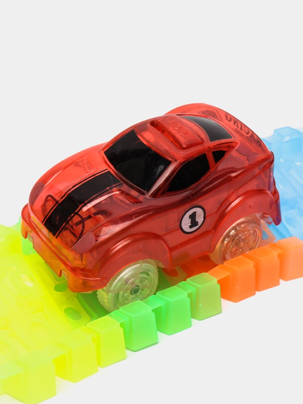 Трек гибкий Hot Wheels, 366 деталей, 2 машинки