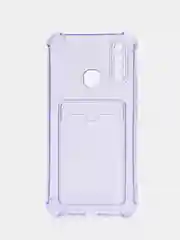 Лавандовый чехол Vivo Y11 / Y12 / Y15 / Y17 с карманом для карт