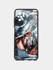 Серый меланж чехол с рисунком на Poco M5s, Xiaomi Redmi Note 10 и Note 10S (Поко М5с и Редми Нот 10)