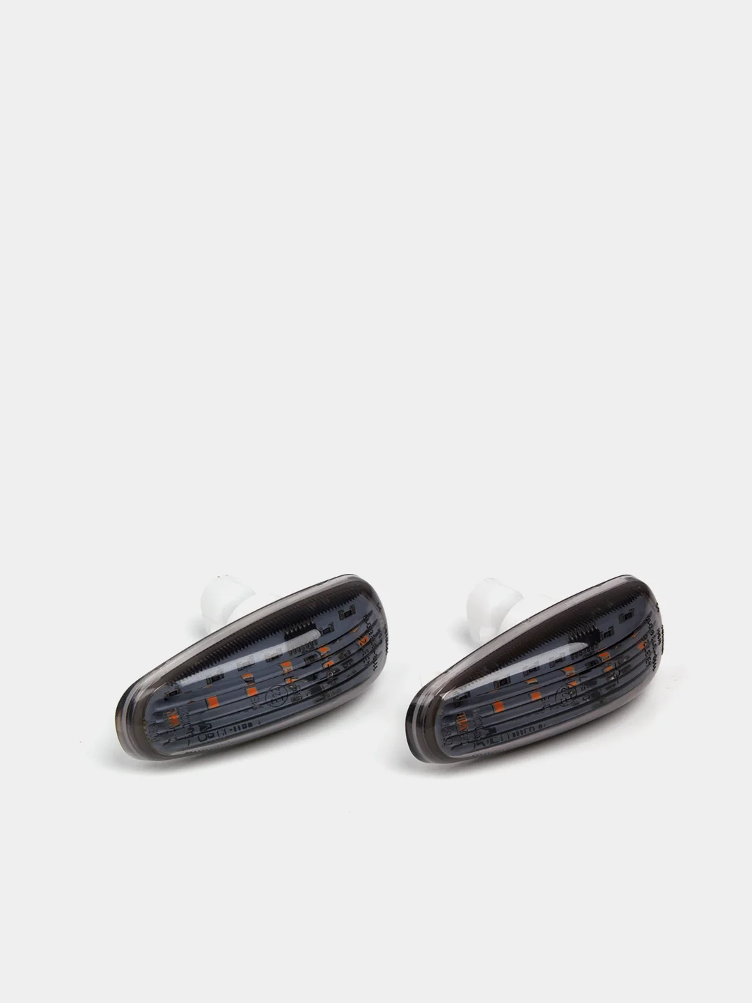 Черный повторитель поворота бегающий LED Приора, Калина, Гранта 2170-2190-1118, 2 штуки, 2 цвета