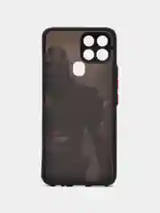 Светло-коричневый чехол с рисунком на Infinix Smart 6 и Smart 6 HD (Инфиникс Смарт 6 и Смарт 6 HD)
