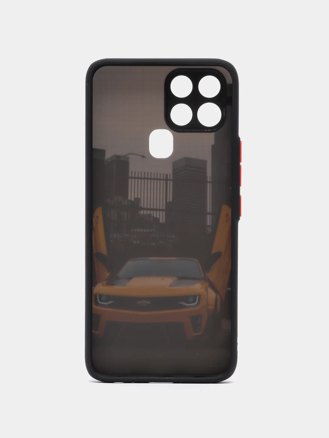 Золотой чехол с рисунком на Infinix Smart 6 и Smart 6 HD (Инфиникс Смарт 6 и Смарт 6 HD)