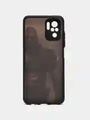 Светло-коричневый чехол с рисунком на Poco M5s, Xiaomi Redmi Note 10 и Note 10S (Поко М5с и Редми Нот 10)