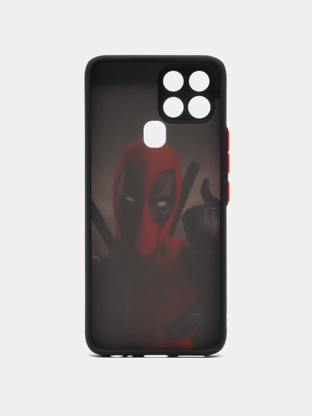 Тёмно-серый чехол с рисунком на Infinix Smart 6 и Smart 6 HD (Инфиникс Смарт 6 и Смарт 6 HD)